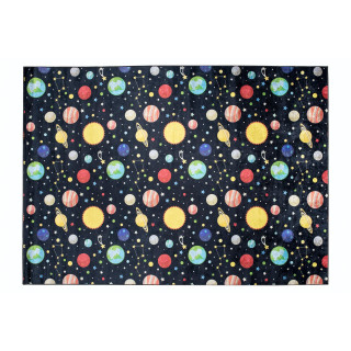 Detský koberec s motívom planét