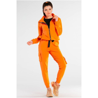 Buzunare confortabile pentru femei, cu o croială largi de culoare portocalie