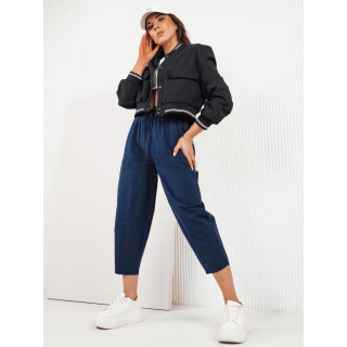 Pantaloni balon albastru închis de damă