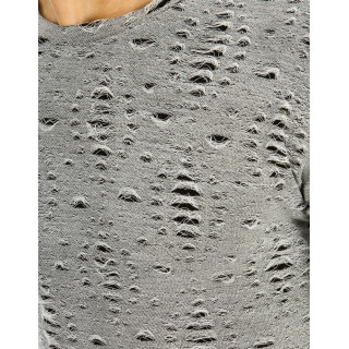 Tricou gri elegant cu mâneci scurte pentru bărbați