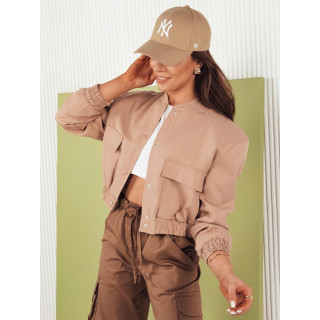 Geacă bomber de damă bej