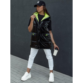 Vesta de dama matlasata neagra