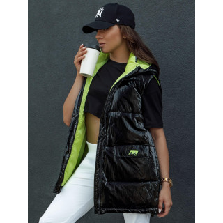 Vesta de dama matlasata neagra